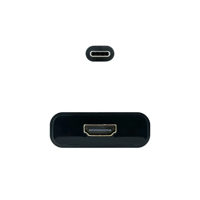 Nanocable Conversor USB-C a HDMI 4K, 15 cm, Negro Nanocable Conversor USB-C a HDMI 4K, 15 cm, Negro