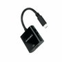 Nanocable Conversor USB-C a HDMI 4K, 15 cm, Negro