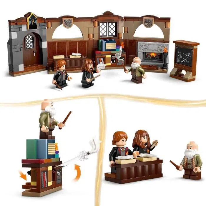 Lego Harry Potter 76442 Castillo de Hogwarts: Clase de Hechizos Juguete de Colección Lego Harry Potter 76442 Castillo de Hogwarts: Clase de Hechizos Juguete de Colección