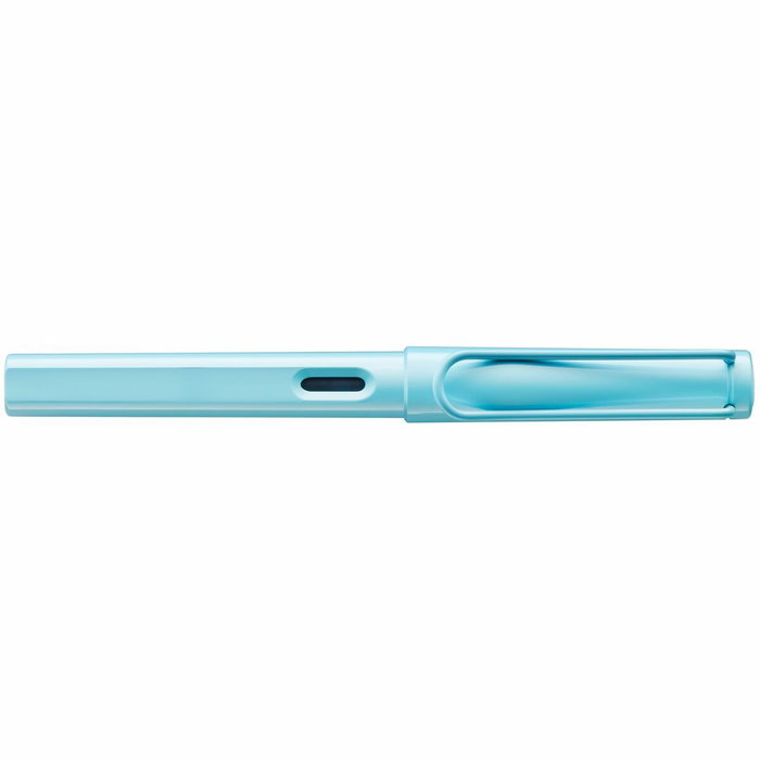 LAMY safari Pluma Estilográfica Aqua Punta M con Cartucho Azul LAMY safari Pluma Estilográfica Aqua Punta M con Cartucho Azul