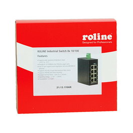 ROLINE Industrie Switch 8x RJ-45 unmanaged