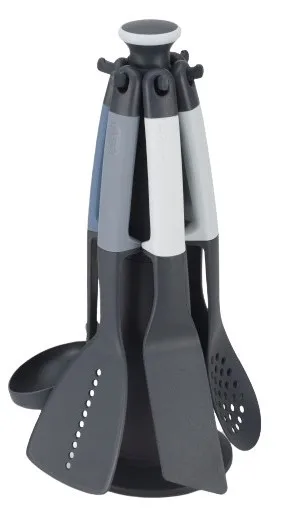 Joseph Joseph Elevate Set de Utensilios de 6 piezas - Azul/Negro Edition