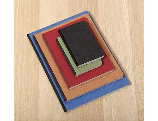 Clairefontaine Libreta Age Bag Azul 192 páginas lisas A5