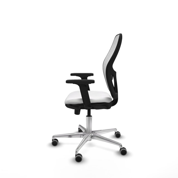 PIQUERAS Y CRESPO Silla de oficina Jorquera Blanca con mecanismo Sincro/Traslack