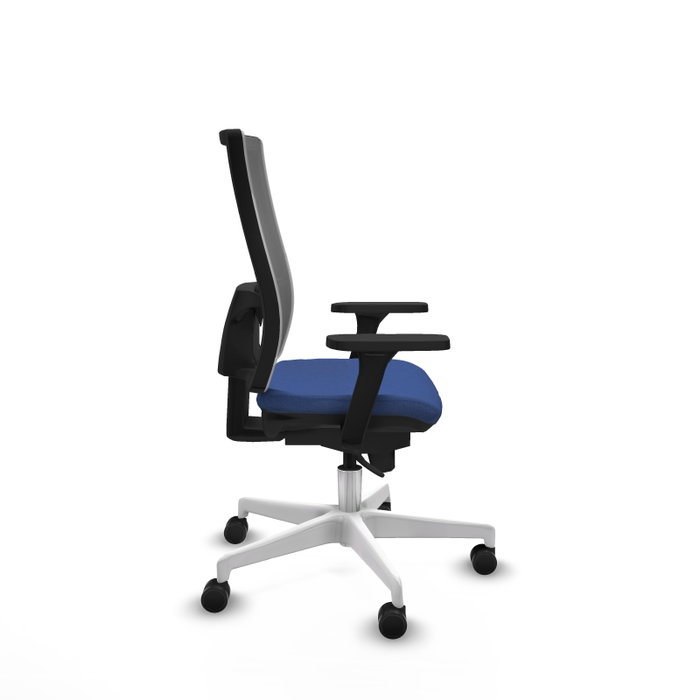 PIQUERAS Y CRESPO Silla de oficina Horna con Mecanismo Sincro Azul Marino y Gris PIQUERAS Y CRESPO Silla de oficina Horna con Mecanismo Sincro Azul Marino y Gris