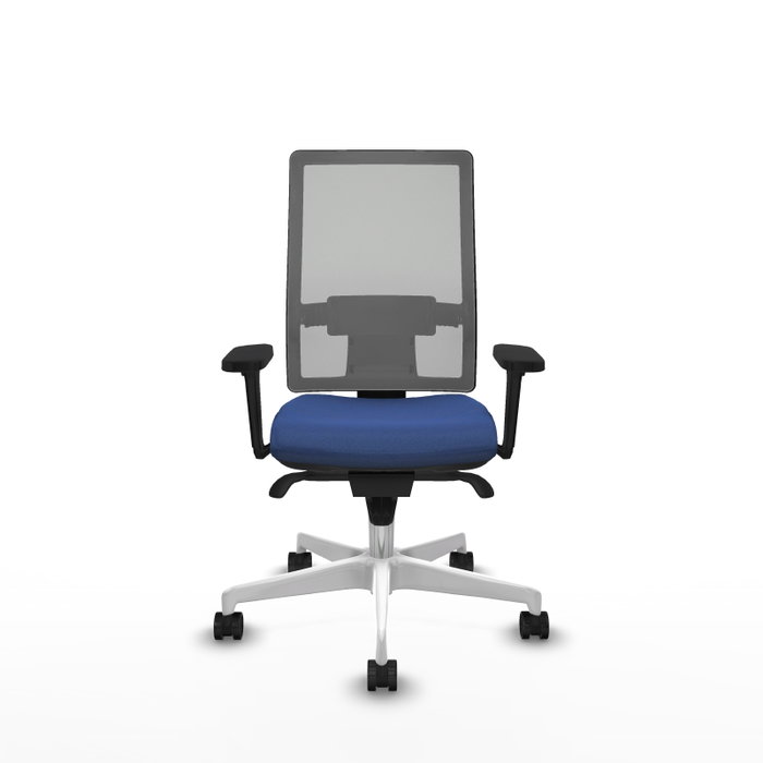 PIQUERAS Y CRESPO Silla de oficina Horna con Mecanismo Sincro Azul Marino y Gris PIQUERAS Y CRESPO Silla de oficina Horna con Mecanismo Sincro Azul Marino y Gris