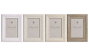 DKD Home Decor Set de 4 Marcos de Fotos Surtidos Beige y Natural Perfect 2025 16x21 cm