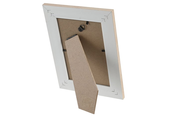 DKD Home Decor Set de 4 Marcos de Fotos Surtidos Beige y Natural Perfect 2025 16x21 cm