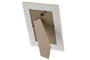 DKD Home Decor Set de 4 Marcos de Fotos Surtidos Beige y Natural Perfect 2025 16x21 cm