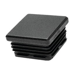 Sambeat Contera Cuadrada Interior 25x25mm para Tubo 19-23mm Protector de Suelo y Adherencia
