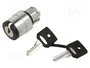 SCHNEIDER ELECTRIC Interruptor rotativo con llave Harmony XB4 de 22mm, 3 posiciones