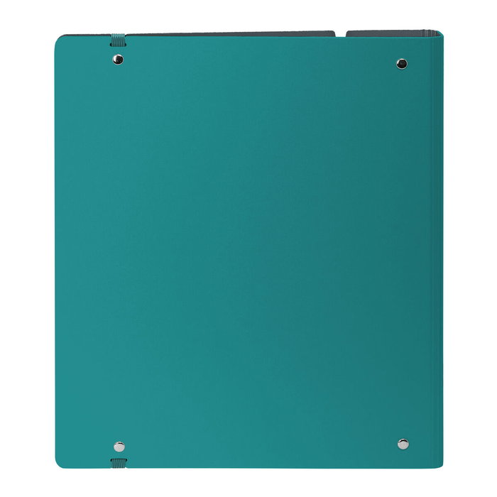 Safta Carpeblock Carpeta de Polipropileno Foam Azul con 4 Anillas de 35 mm y Recambio