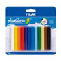 Milán Plastilina de colores surtidos, 12 uds