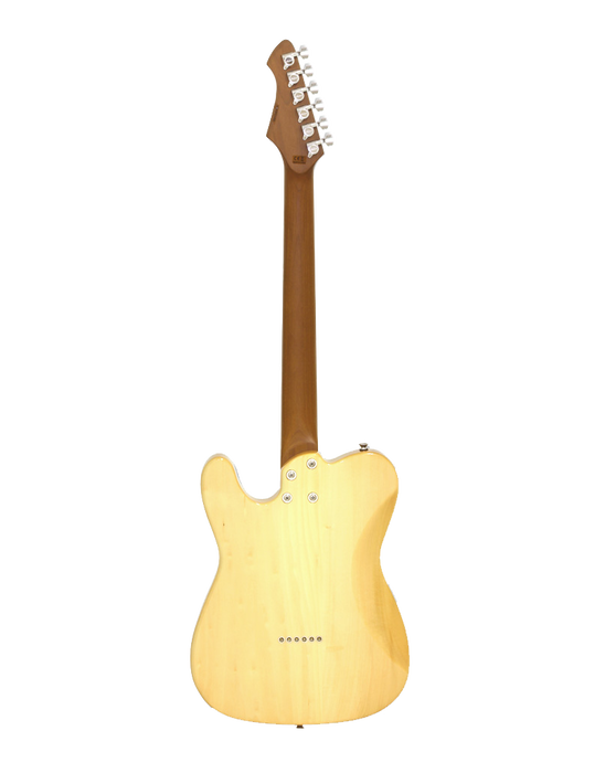 Guitarra Eléctrica Aria Tc 615-Mk2-Nashville Negro Diamante Translúcido