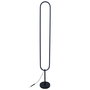 Home Deco Factory Lámpara Pie LED Oval 115 cm - 150 LEDs Luz Blanca, Cable USB, Estilo Contemporáneo