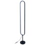Home Deco Factory Lámpara Pie LED Oval 115 cm - 150 LEDs Luz Blanca, Cable USB, Estilo Contemporáneo