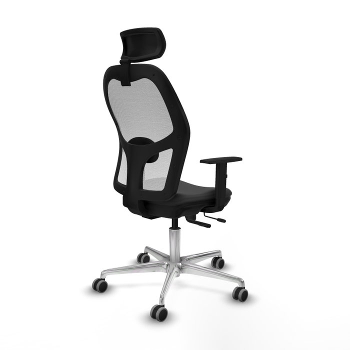 PIQUERAS Y CRESPO Silla de oficina Jorquera Sincro/Traslack Gris oscuro y Blanco PIQUERAS Y CRESPO Silla de oficina Jorquera Sincro/Traslack Gris oscuro y Blanco