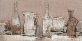 DKD Home Decor Cuadro Lienzo Pino Bodegón Surtido de 2 Unidades 120x60 cm