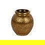 Macetero Oro Cerámica Decoración 29 X 29 X 30 cm