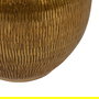 Macetero Oro Cerámica Decoración 29 X 29 X 30 cm