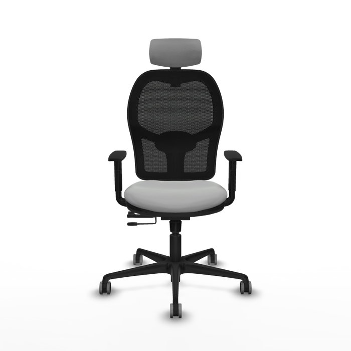 PIQUERAS Y CRESPO Silla de oficina Jorquera Sincro/Traslack Gris claro/Negro PIQUERAS Y CRESPO Silla de oficina Jorquera Sincro/Traslack Gris claro/Negro