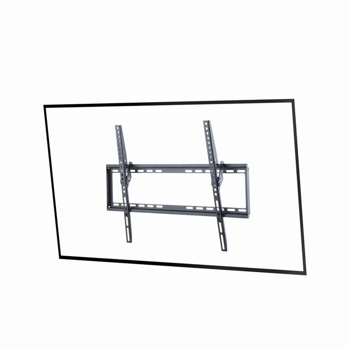 Gembird WM-70T-03 Soporte para TV de pared, Acero, Inclinación 8°, para TVs de 37 a 70 Pulgadas (94 a 178 cm), Negro, Compatible VESA hasta 600x400 mm
