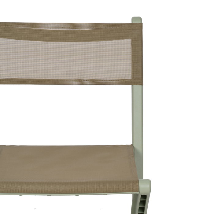 Silla Plegable Verde Polipropileno 45 X 55 X 83 cm (Set de 4)