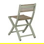 Silla Plegable Verde Polipropileno 45 X 55 X 83 cm (Set de 4)