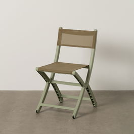 Silla Plegable Verde Polipropileno 45 X 55 X 83 cm (Set de 4)