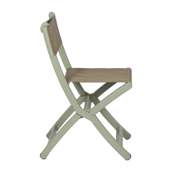 Silla Plegable Verde Polipropileno 45 X 55 X 83 cm (Set de 4)