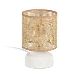 Lámpara Mesa Cerámica Iluminación 15 X 15 X 23,50 cm (Set de 2)