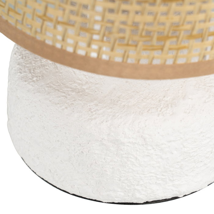 Lámpara Mesa Cerámica Iluminación 15 X 15 X 23,50 cm (Set de 2)