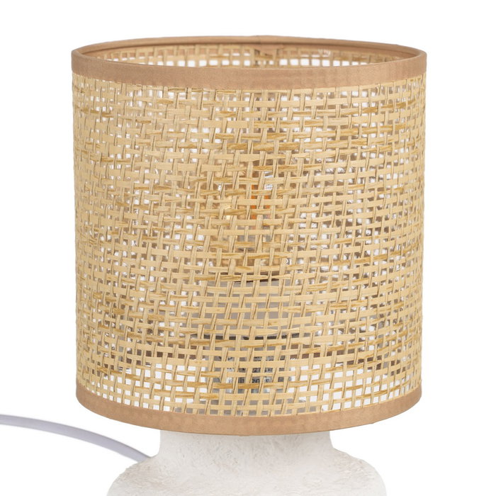 Lámpara Mesa Cerámica Iluminación 15 X 15 X 23,50 cm (Set de 2)