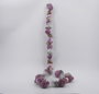 DKD Home Decor Guirnalda Piña 8x8x150 Rosa Palo