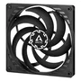 Arctic P14 Slim PWM PST - Ventilador para Carcasa del PC 140mm, 150-1800 RPM, 88.35 m³/h, 0.3 Sonio, Negro
