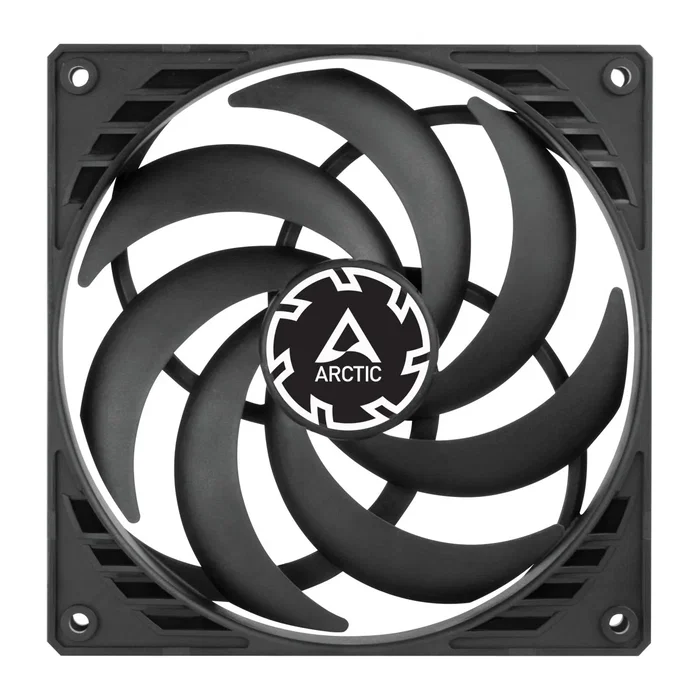 Arctic P14 Slim PWM PST - Ventilador para Carcasa del PC 140mm, 150-1800 RPM, 88.35 m³/h, 0.3 Sonio, Negro