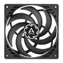 Arctic P14 Slim PWM PST - Ventilador para Carcasa del PC 140mm, 150-1800 RPM, 88.35 m³/h, 0.3 Sonio, Negro