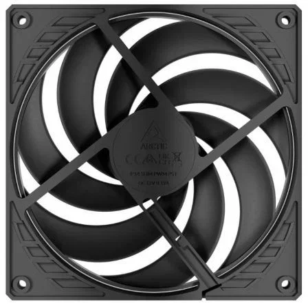 Arctic Ventilador P14 Slim PWM PST 140mm, 120-1800 RPM, Negro