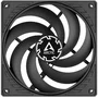 Arctic Ventilador P14 Slim PWM PST 140mm, 120-1800 RPM, Negro