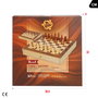 CB Games Juego de Mesa 2 en 1 Ajedrez y Damas de Madera con Cajón