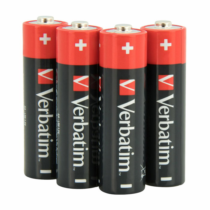 Verbatim Pilas Alcalinas AA LR06, Pack de 10 unidades Verbatim Pilas Alcalinas AA LR06, Pack de 10 unidades
