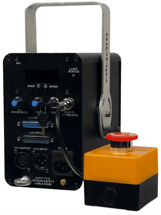 Algamlight Botón de Parada de Emergencia Interlock con Cable de 5M