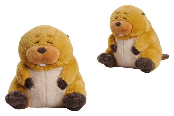Hoppers Peluche Loaf Beaver 22 cm Hoppers Peluche Loaf Beaver 22 cm