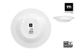 La Mediterranea Plato Hondo Opal Temara 20.5cm