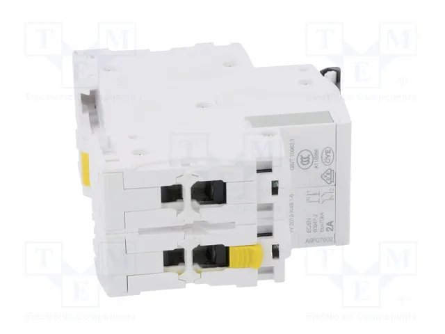 SCHNEIDER ELECTRIC ACTI9 MCB Interruptor magnetotérmico 2A 1+N 10kA SCHNEIDER ELECTRIC ACTI9 MCB Interruptor magnetotérmico 2A 1+N 10kA