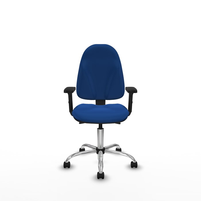 PIQUERAS Y CRESPO Silla de oficina Algarra Azul con mecanismo Asincro PIQUERAS Y CRESPO Silla de oficina Algarra Azul con mecanismo Asincro