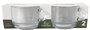 LAV - Set de 2 Tazas Ares 27 cl para Café o Leche, Dimensiones: 11,5 cm de largo x 8,7 cm de ancho x 6,5 cm de alto (12 Unidades)