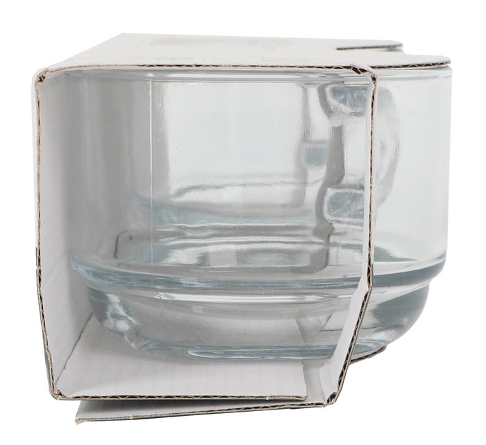 LAV - Set de 2 Tazas Ares 27 cl para Café o Leche, Dimensiones: 11,5 cm de largo x 8,7 cm de ancho x 6,5 cm de alto (12 Unidades)