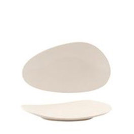Summa Danza Plato Llano Abstract Marfil (Set de 6) 21x12 cm
