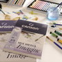 Canson Bloc de dibujo multitécnicas Imagine DIN A2, 50 hojas, 200 g/m²